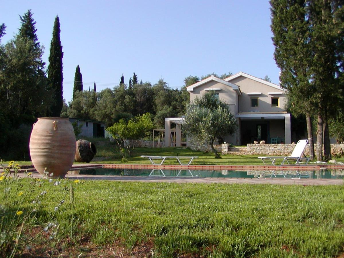 Villa Lithia Ano Korakiana ภายนอก รูปภาพ