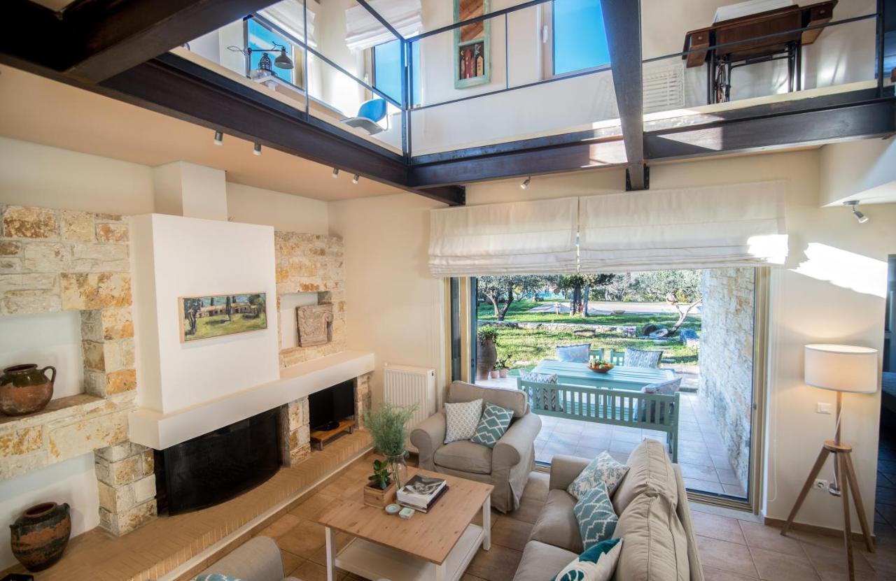 Villa Lithia Ano Korakiana ภายนอก รูปภาพ