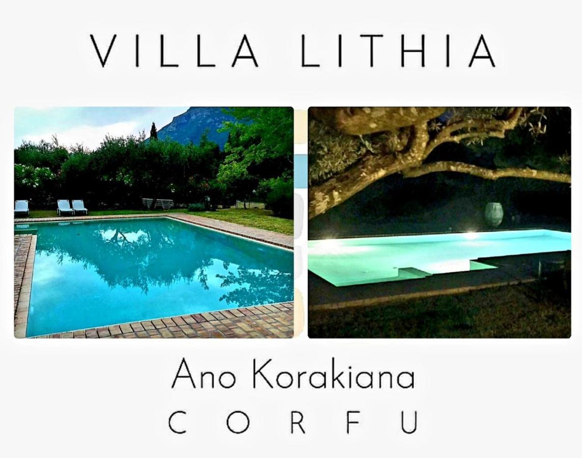 Villa Lithia Ano Korakiana ภายนอก รูปภาพ
