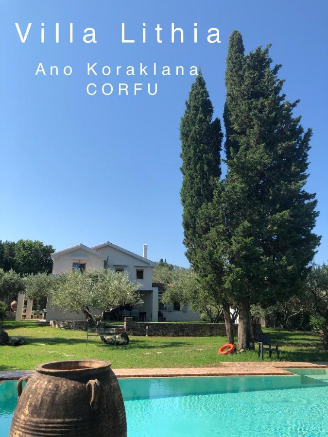 Villa Lithia Ano Korakiana ภายนอก รูปภาพ