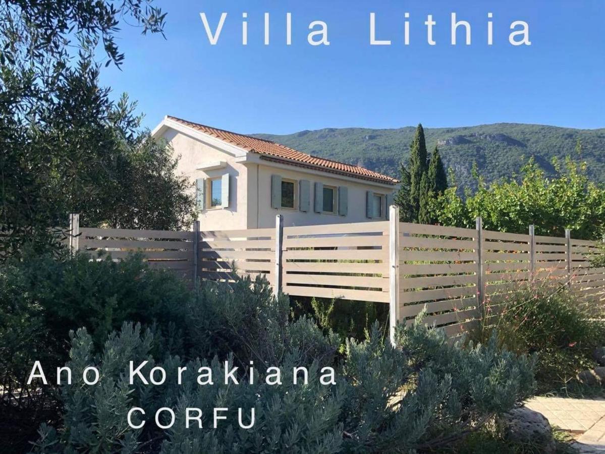 Villa Lithia Ano Korakiana ภายนอก รูปภาพ